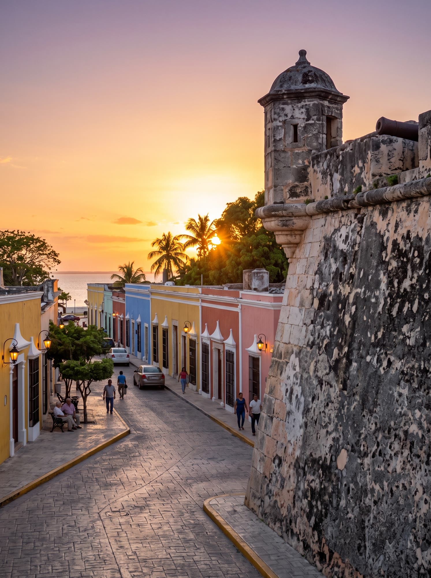 Murallas y baluartes de la ciudad histórica de San Francisco de Campeche